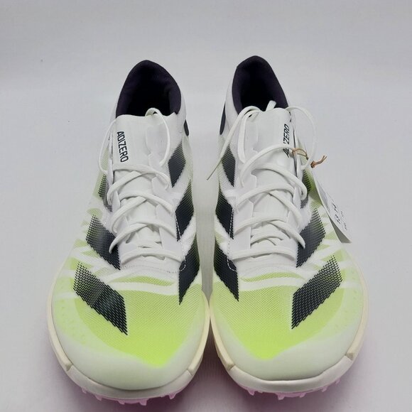 Adidas Adizero Ambition Track Spikes Running Shoes White Mens‎ Size 13 IE5486 - Picture 2 of 11